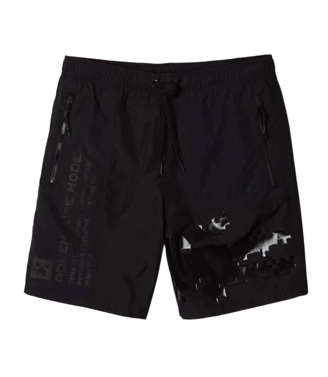 Short bermuda adulte noir Lacoste-2