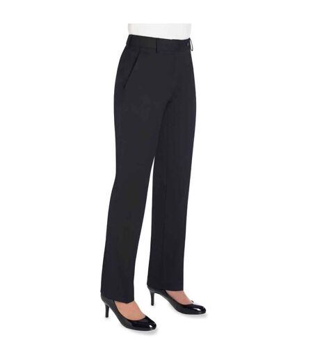 Womens/ladies eclipse bianca suit trousers black Brook Taverner