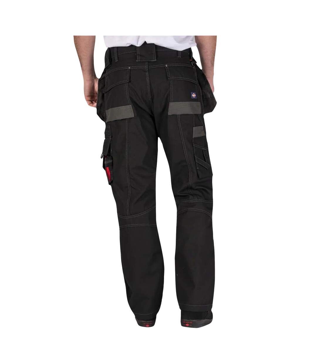 Pantalon À Poches Homme Noir Lee Cooper-2