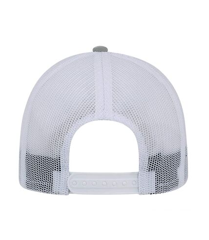 Beechfield - Casquette trucker URBANWEAR - Adulte (Gris clair / Blanc) - UTRW6218