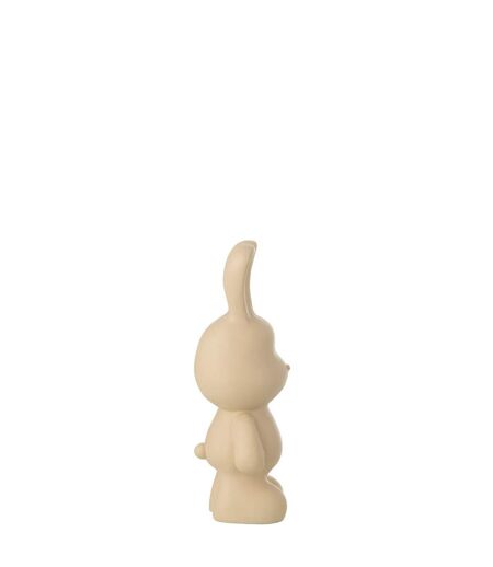 Statuette Lapin en Résine Eddy 36cm Beige