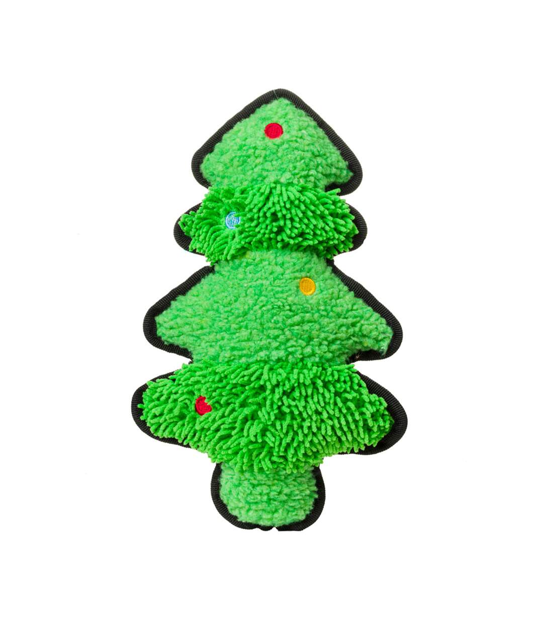 Christmas tree dog squeak toy one size green House Of Paws-1