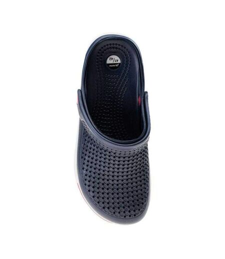 Sabots Motif/style Petits Trous Jeremi Homme Bleu Marine Foncé Martes