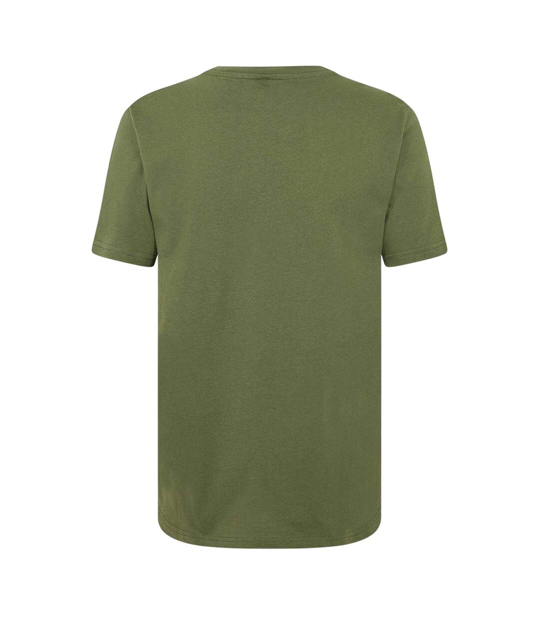 Mens Tape Taped Shoulders T-shirt Green Moschino-3