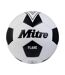 Ballon de foot flare taille 5 blanc / noir Mitre-1