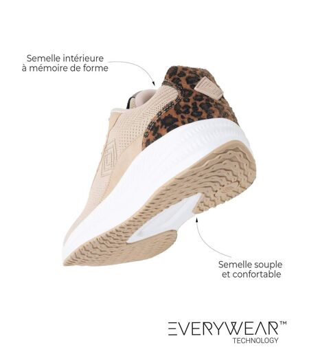 Isotoner Baskets femme semelle mousse everywear mémoire de forme