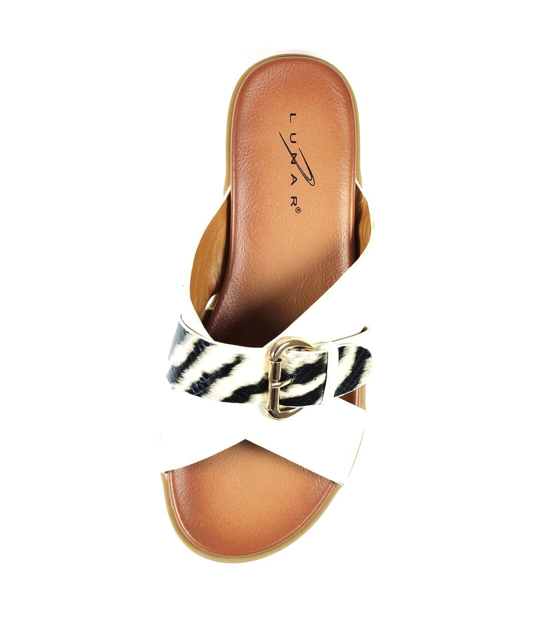 Sandales Reese Femme Blanc Lunar-4