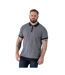 Polo Motif/style Tricoté Perry Homme Bleu Marine Duke-4
