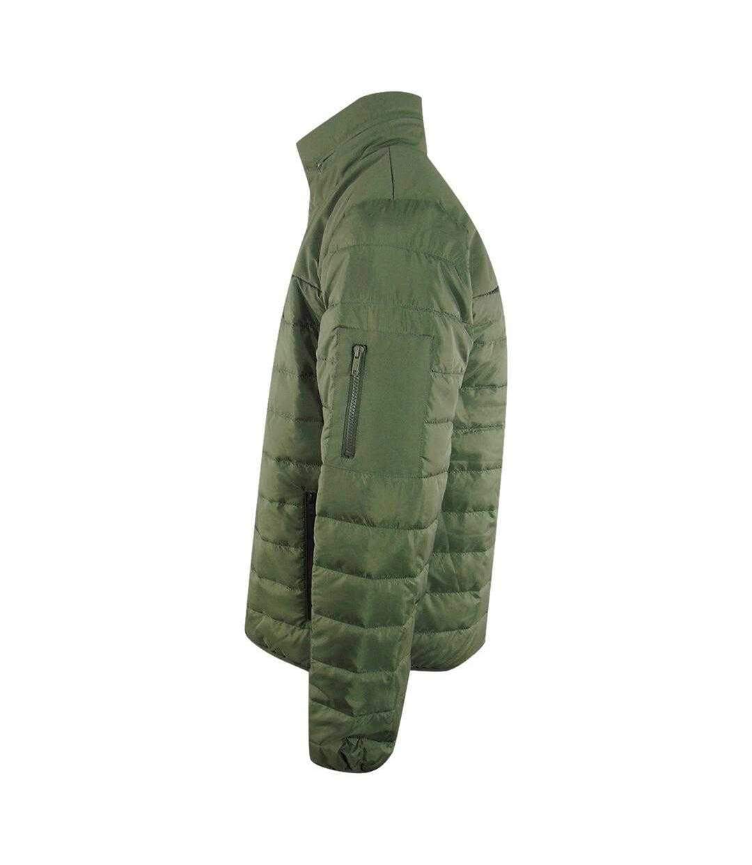 Doudoune Matelassée Motif/style Uni Homme Vert Ice Iceberg-3