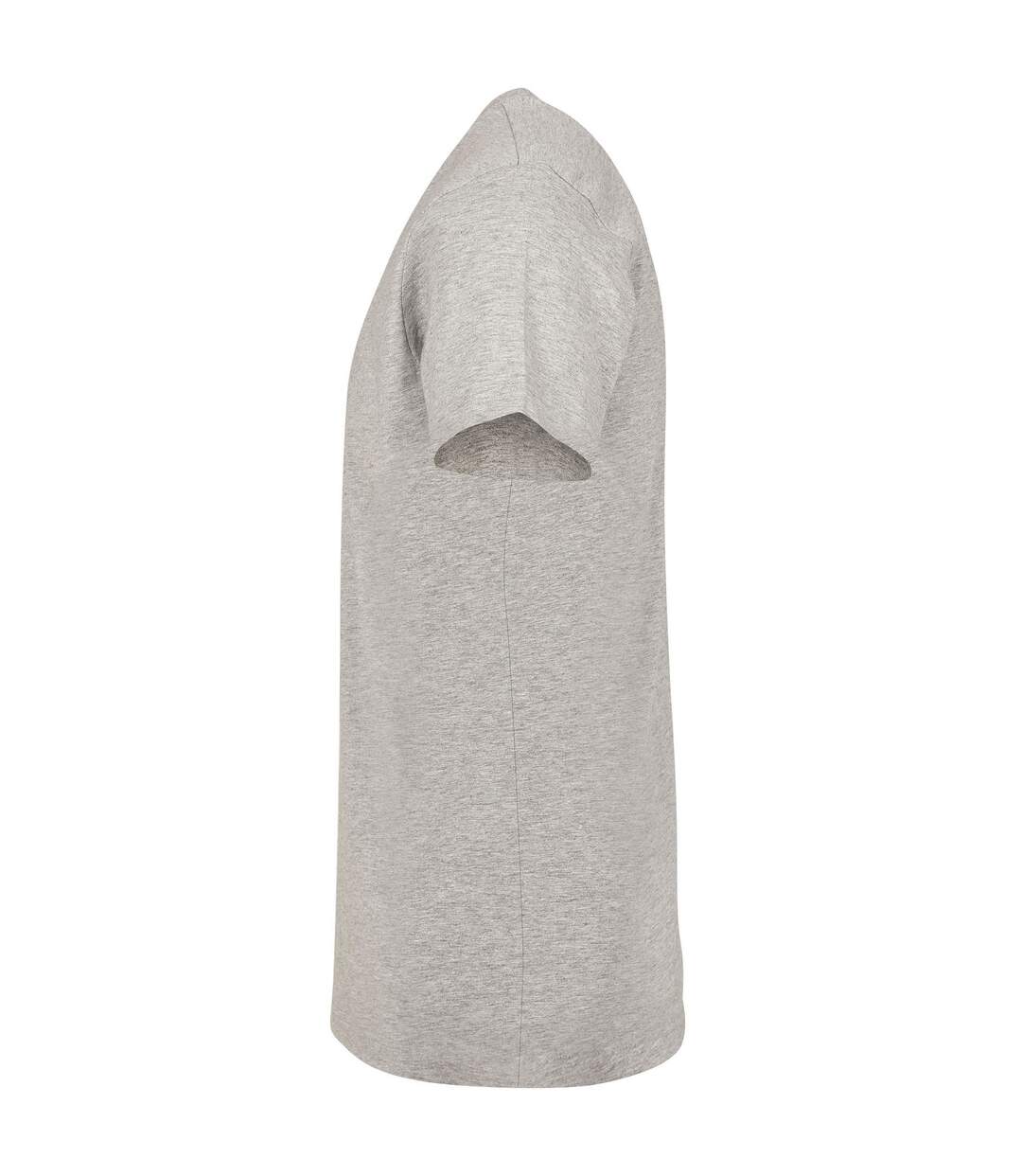 T-shirt Premium Adulte Gris Chiné Build Your Brand-4