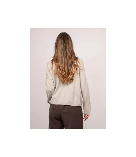 Pull maille fine col V paillettes KORAKA - Dona X Lisa