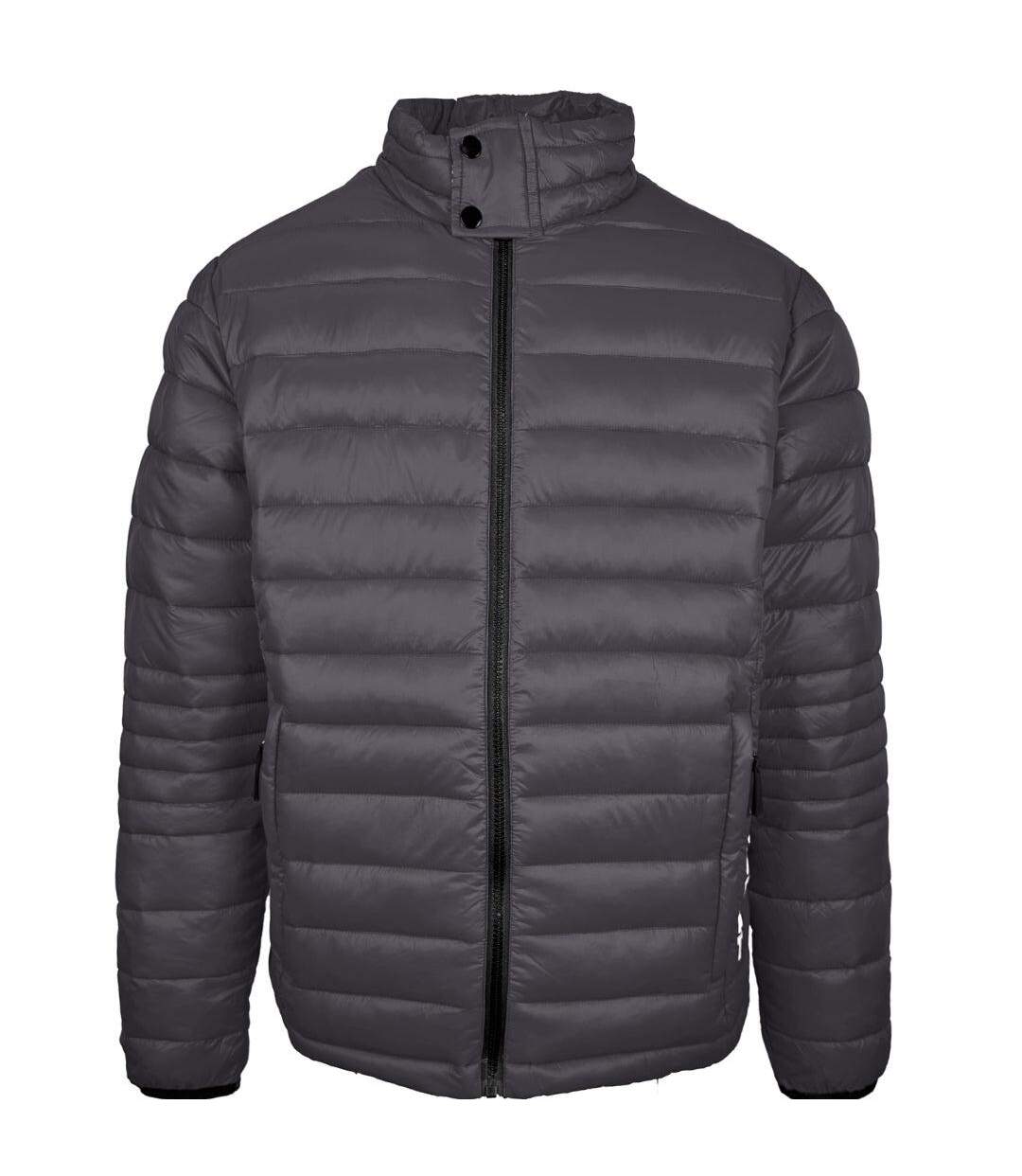 Veste Motif/style Uni Homme Gris Plein Sport-1