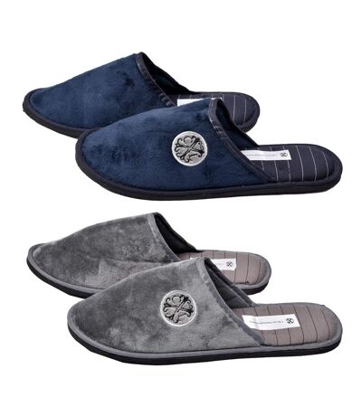 Pantoufles pour homme CXL By LACROIX Confort et Qualité Supérieure - Pack de 2