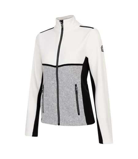 Veste polaire thriving femme blanc de blanc / noir Dare 2B