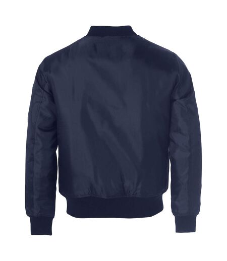 Unisex Adult Bomber Jacket Dark Navy Clique