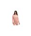 Womens/ladies Overhead Hoodie Pink Puma-1