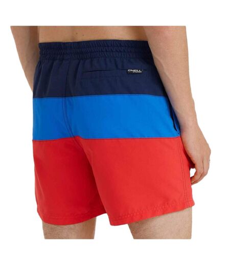 Maillot de bain Marine/Bleu/Rouge Homme O'Neill Frame - L