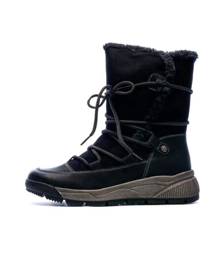 Bottes après-ski noire femme relife jobasky