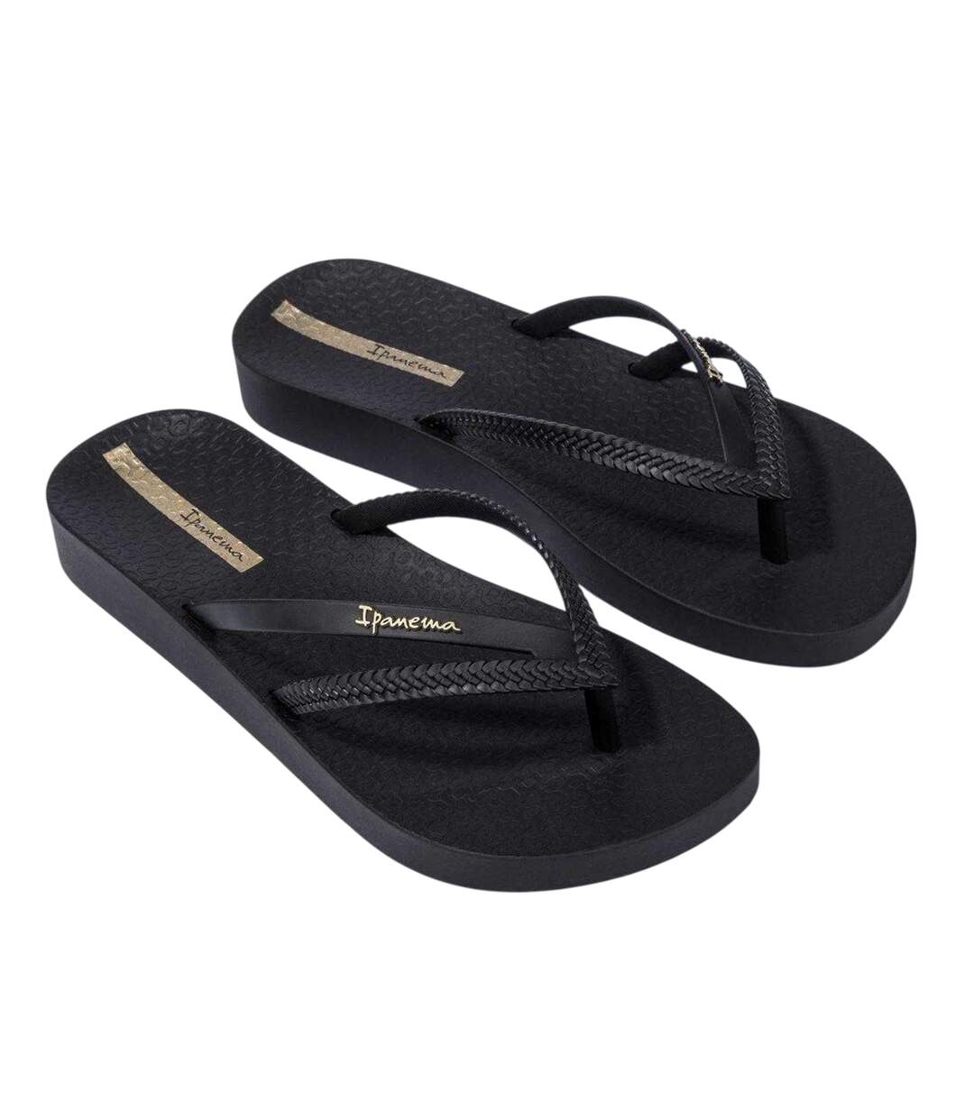 Tongs Bossa Femme Noir Ipanema-1