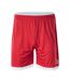 Short Motif/style Logo Barracas Homme Rouge Huari-1