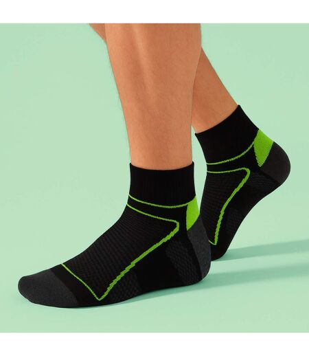 1 Pack High Vis Neon Low Cut Cycling Socks