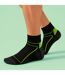 1 Pack High Vis Neon Low Cut Cycling Socks-3