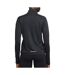 Pull  1/4 de zip noir femme nike pacer - l-2