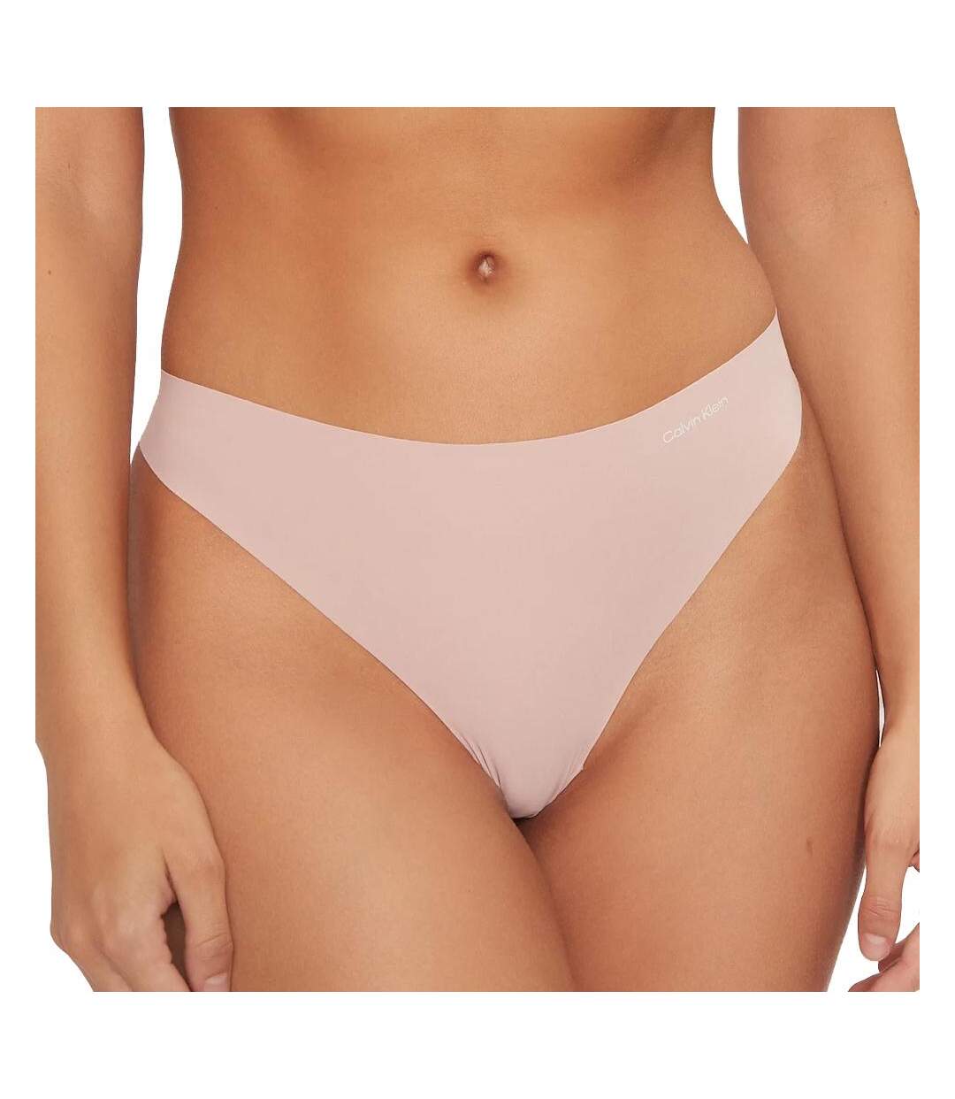 Lot de 3 Strings Rose Femme Calvin Klein Jeans Thong - M