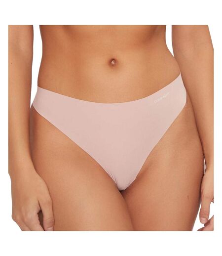 Lot de 3 Strings Rose Femme Calvin Klein Jeans Thong - M