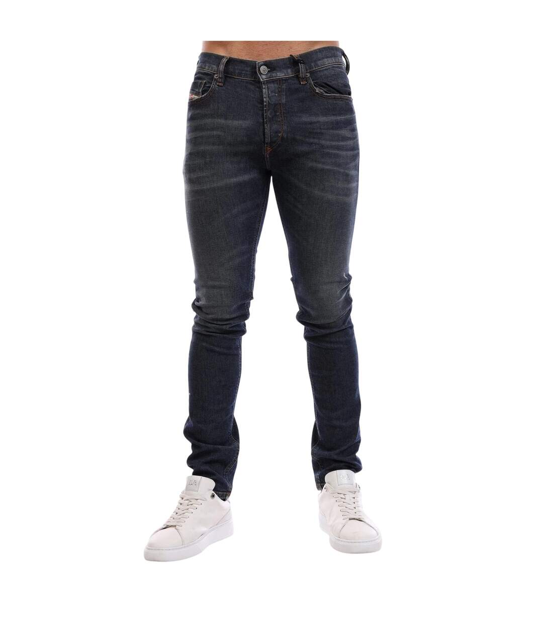 Jean Homme Bleu Foncé Bleu Denim Diesel-1