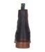 Moretta Womens/Ladies Viviana Zip Leather Paddock Boots (Chestnut Brown) - UTER668