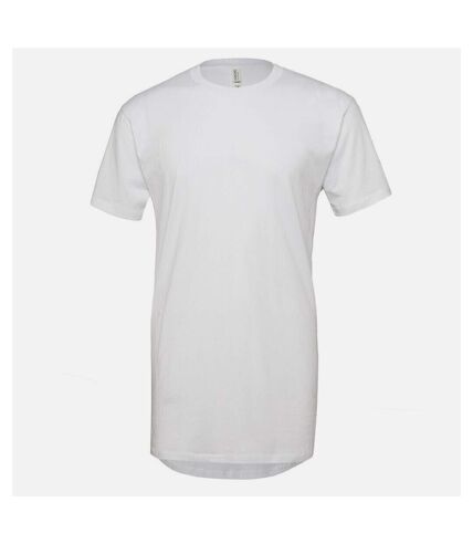 Bella + Canvas Mens Long Body Urban T-Shirt (White)