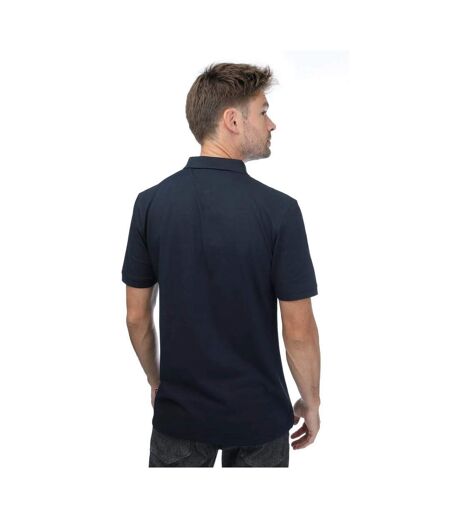 Unisex Adult Tonal Logo Polo Shirt Navy DKNY