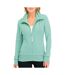 Sweat zippé vert femme ragwear ronette-1