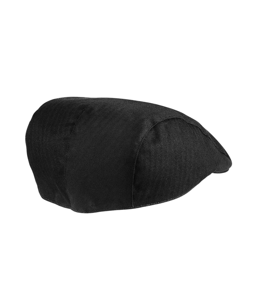 Casquette plate adulte noir Beechfield