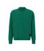 Unisex Adult Ribbed Regular Sweater Top Green Boss-2