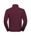 Mens Authentic Sweat Jacket Burgundy Russell-2