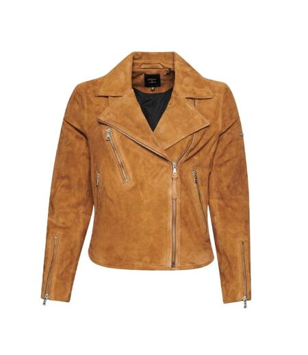 Veste marron femme superdry w5011468a - l