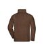 Veste Polaire Homme Marron James And Nicholson-2