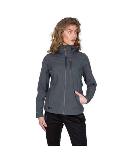 Veste Claren Femme Gris Foncé Corail Chiné Trespass