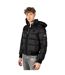Doudoune Matelassée Homme Noir Plein Sport-4