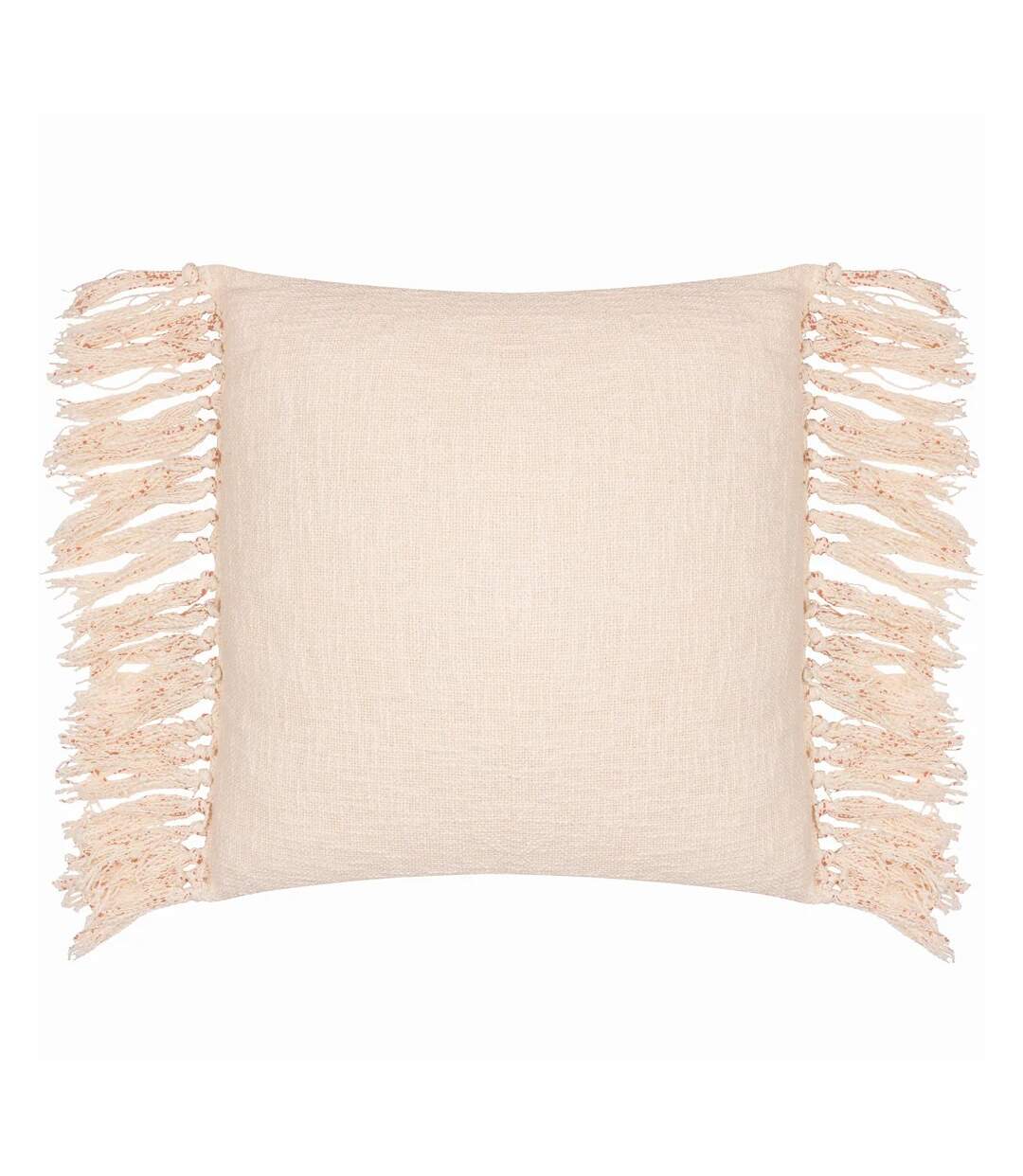 Saku fringed blossom cushion cover 50cm x 50cm pecan Yard