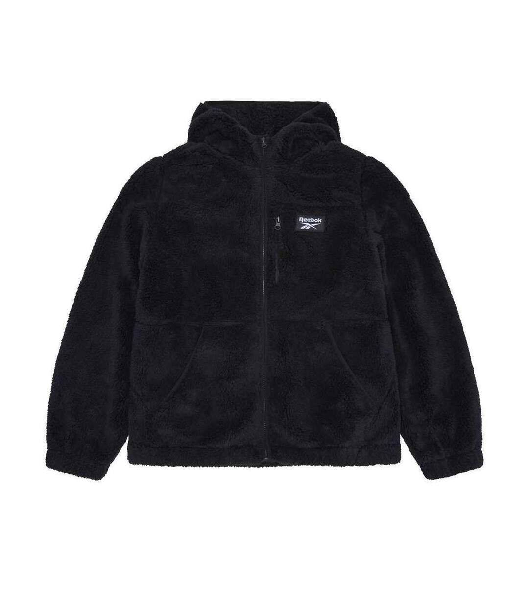 Veste Polaire Double Monkey Femme Noir Reebok-1