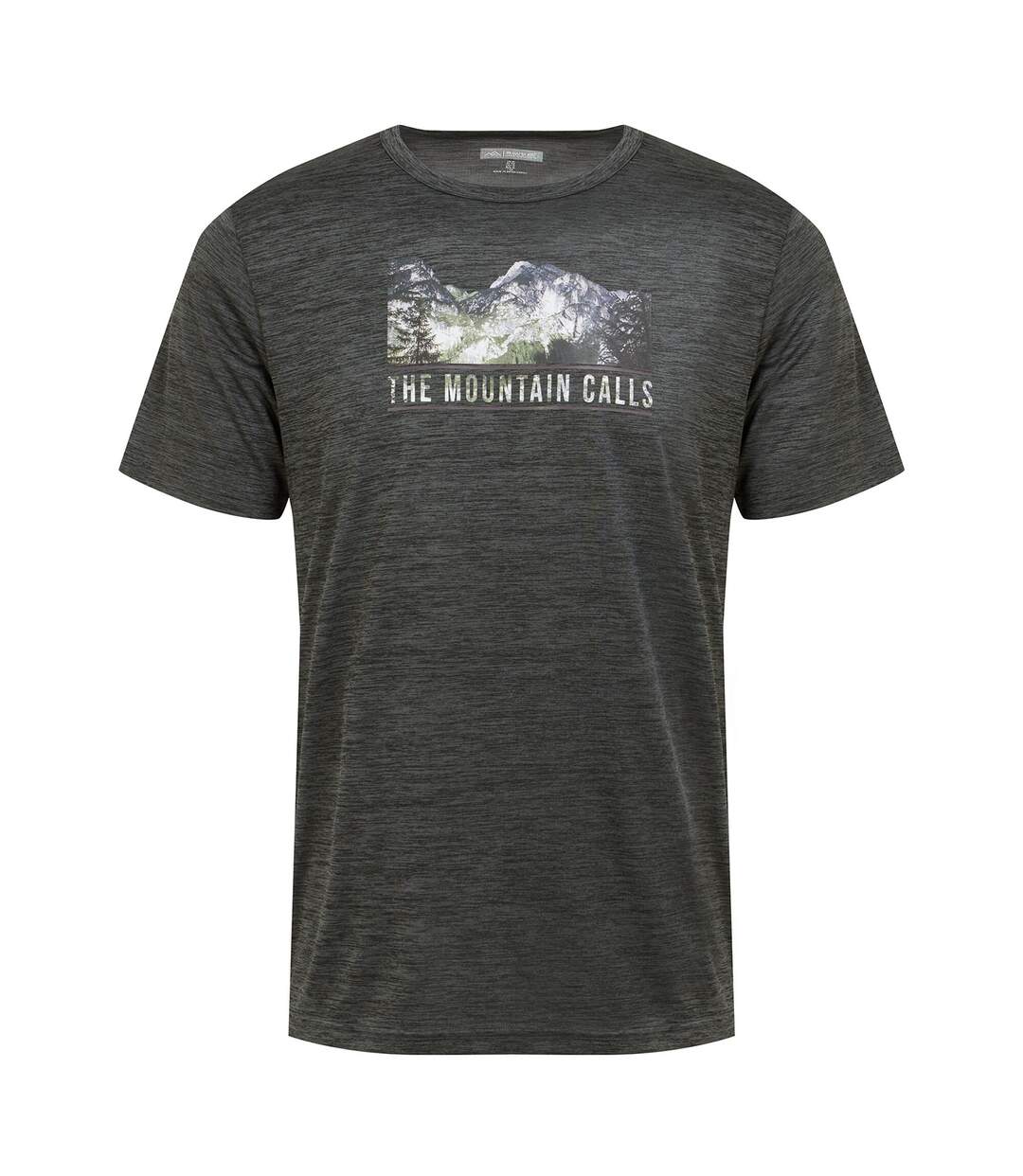 Mens Fingal Viii Mountain Marl T-shirt Seal Grey Regatta-1
