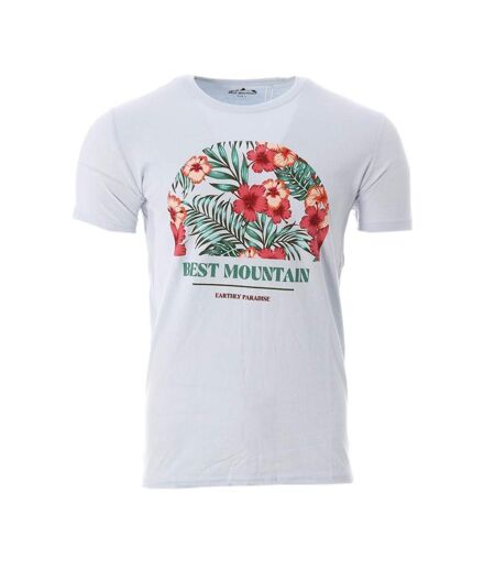 T-shirt bleu homme best mountain 1006 - m