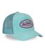 Casquette trucker en velours avec filet et badge Kylie Vondutch-4