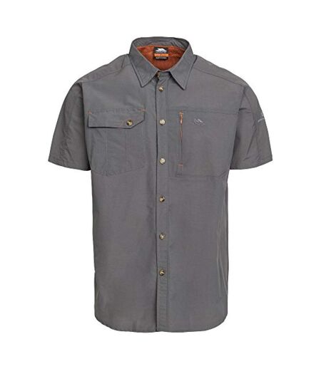 Trespass Mens Lowrel Short Sleeve Travel Shirt (Carbon) - UTTP4134