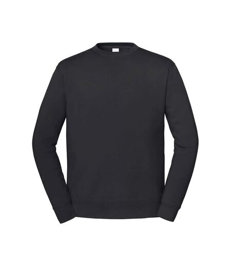 Sweat Uni Col Ars-du-cou Iconic Premium Homme Anthracite Fruit Of The Loom