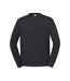 Sweat Uni Col Ars-du-cou Iconic Premium Homme Anthracite Fruit Of The Loom-1