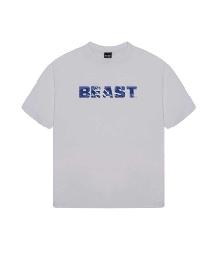 Mens Core Camo T-shirt White BEAST